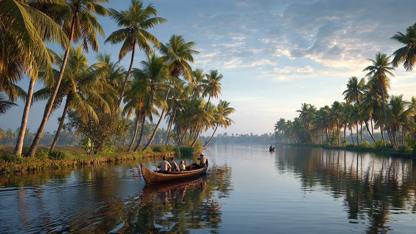 indian-tourists-enjoying-kerala-backwaters-on-a-ho